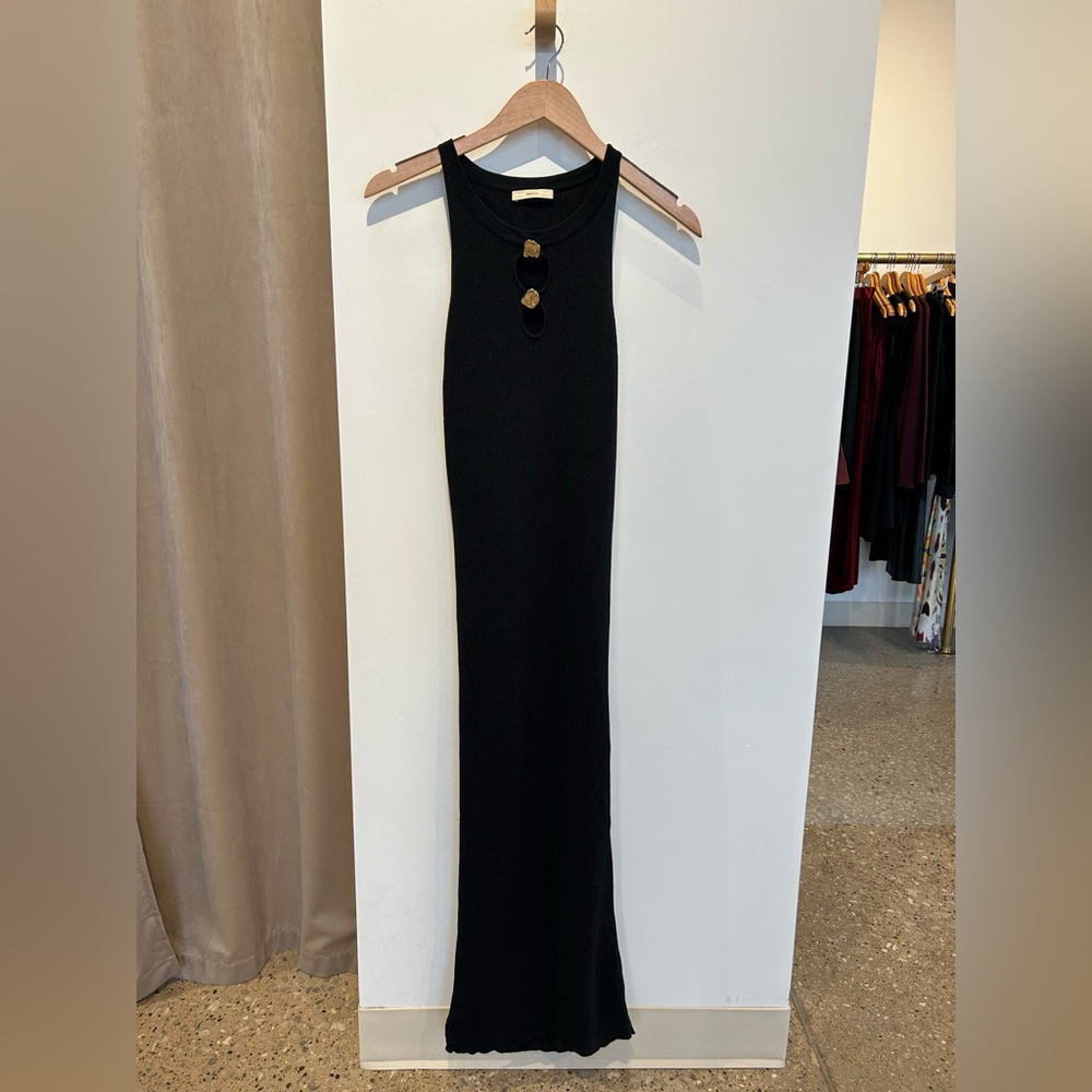 SESSUN DRESS LORINA BLACK - Picture 2 of 5